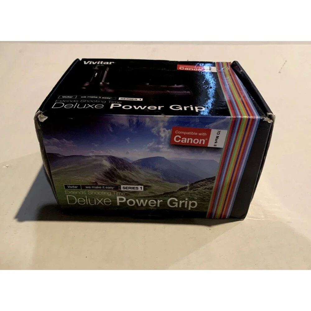 Vivitar Deluxe Power Grip for Canon 7D Mark II #VIV-PG-7DMII (SEE PHOTOS)